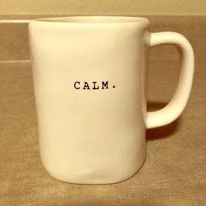 “M” stamped Rae Dunn Mug - Calm